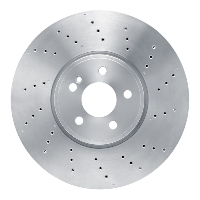 Mercedes-Benz A35 AMG Brake Rotor (1) - Front - R1 Concepts - Drilled - `20-`22 Mercedes-Benz A35 AMG Brake Rotor (1) - Front - R1 Concepts - Drilled - `20-`22